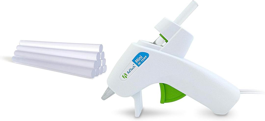 AdTech High Temp Combo Kit Mini Hot Glue Dispenser with Sticks