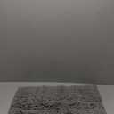 Yimobra Chenille Bathroom Rugs - 24"x17" Super Luxury Soft & Absorbent Quick Dry - Non Slip Bath Mat for Tub Shower - Machine Washable - Gray