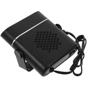PLAFOPE Car Heater Portable Auto Heater Battery Operated Windshield Defroster Abs Material Easy to Use Rotating Base