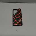 Petitian for Samsung Galaxy A15 5G Case with Wallet - Women Girls Cute Girly Aesthetic Unique Design Leather Credit Card Holder Cardholder Stand Wristband for Galaxy A15 5G, Cherry