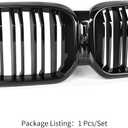 G01 Front Grill/Grilles Kidney Grill Replacement for BMW X3 Series G01 2022-IN 1 Pair/Set
