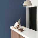 CAX Navy Blue Peel and Stick Wallpaper 15.7"x472" Dark Blue Contact Paper Matte Navy Blue Self-Adhesive Wallpaper Solid Color Waterproof Wall Paper for Cabinets Furniture Renovate Wall Covering