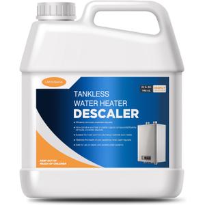 Tankless Water Heater Descaler, Highly Effective Descaler Restores Heating Efficiency - for Tankless Water Heater Systems, Restores Heating Efficiency, Easy to Use, Quart, 32 fl oz