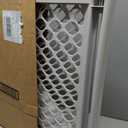 MYPET Universal Pet Gate: 26 - 42 Wide Dog Gate for Doorways with Pressure Fit or Swinging Door Hardware Mounting Types Included: 26" Tall; Gray