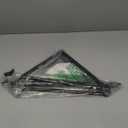 Simple Houseware Over The Door Clothes Hanging Rod, Black