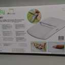 Ingenuity Comfy Clean Changing Pad, Waterproof EVA Foam, Easy-Wipe Cushion with Safety Strap & Non-Slip Bottom, Fits Standard 31 in x 17 in Tables, Newborn & Up (Multi)