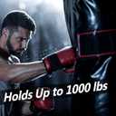 Eapele Heavy Bag Hanger, Punching Bag Mount for Ceiling 360 Swivel Wood Beam Holder for Boxing Bag, Heavy Bag, Gym Punching Bag, Speed Bag, Aerial Yoga Swing, Gymnastic Rings, Sandbag, Hammock