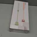 deaunbr LED Reading Light with Clip, Desk Lamp 48 LEDs 2600mAh Battery USB Rechargeable Book Lights Stepless Adjustable Brightness Eye Protection Flexible Table Lamps for Bed Headboard, Home, Office (White)