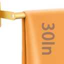 MKO Towel Rod for Bathroom Wall, Heavy Duty Single Towel Racks 30Inch, Modern Towel Racks Hanger Hanging Towels, Stainless SteelGold