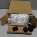 12 Pack 7" Activated Carbon Filters for SIBAYS 2.5GAL/9.5L Dog Water Fountain, 18cm Large Size Filters and Sponges for Kastty 9L Large Dog Water Fountains, 12 Pack Filters + 12 Pack Sponges