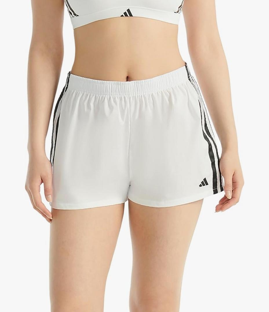 adidas Women's 3 Stripes Active Essentials Cotton  Shorts XL