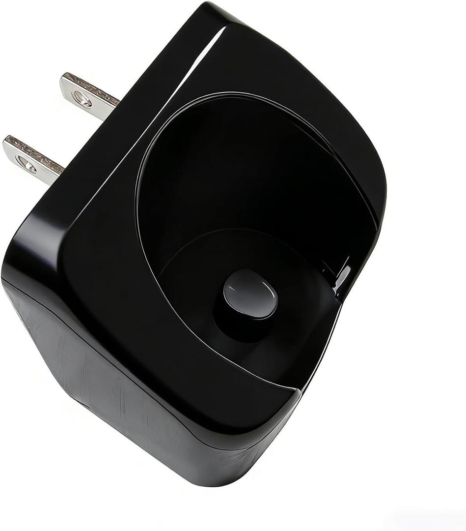 Electric Toothbrush Wall Charger fit for Braun Oral B io Series 2 3 4 5 6, Type 3757 Wireless Charging Base Plug Black