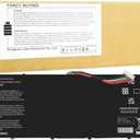 AC14B8K Laptop Battery for Acer Aspire R3-131T R5-471T R5-571T R5-571TG E3-111 E3-112 ES1-511 ES1-512 ES1-531 ES1-520 ES1-111M R7-371T R7-372T V3-111 fits KT.0040G.004, KT0030G.004, 3ICP5/57/80