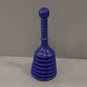 Luigi's Sink Plunger Kitchen - Sink Plunger Bathroom - Drain Bathtub or Shower - Small and Powerful Clog Remover - Commercial Style "Plumbers Plungers" with Large Bellows - Blue - Small