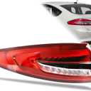 LED Tail Light Compatible With 2017-2020 Ford Fusion Rear Light Taillights Left Driver Side Replace HS7Z13405J