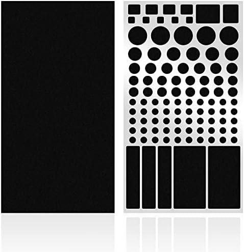 FLANCCI LED Light Blocking Stickers, Light Dimming Stickers, (2 Sheets) Dimming Sheets (2 Sheets 80%)