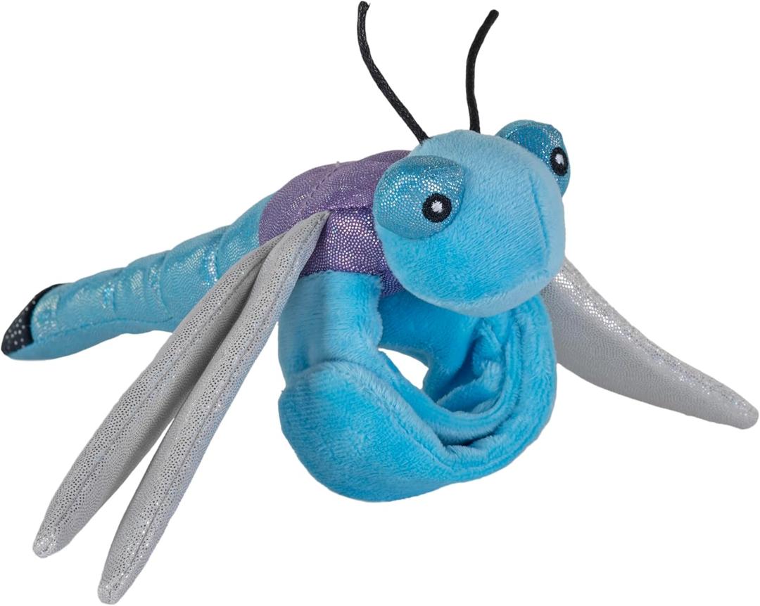 Wild Republic Huggers Dragonfly, Stuffed Animal, 8 Inches, Plush Toy, Fill is Spun Recycled Water Bottles
