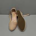 DREAM PAIRS Women's Espadrilles Closed Toe Ankle Strap Dressy Platform Wedge Sandals, Size 6, Nude-Suede, AMANDA-2