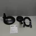 Delta 6-Setting In2ition 2-in-1 Dual Shower Head with Handheld High Pressure ProClean Spray, Matte Black Detachable Shower Head with Hose, 1.75 GPM Flow Rate, Matte Black 75655BL