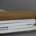 ZTH Queen Bed Frame, 16 in Reinforced Heavy Duty Metal Platform Bed, White