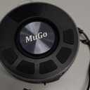 MuGo Bluetooth Shower Speaker, 360 HD Stereo Sound, IPX7 Waterproof Wireless Speaker Bluetooth 5.3 with RGB Lights, Suction Cup and Microphone, Small Shower Radio for Home/Party/Outdoor/Gifts