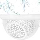 Fish Tank Accessories Betta Hammock Cave & Shrimp Hideout Home, Aquarium Floating Betta Fish Skins for Rest, Through and Relax Aquarium Ornament (White-3.94"x2.36")