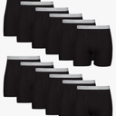 Hanes Men's Boxer Briefs, Cool Dri Moisture-Wicking Underwear, Cotton No-Ride-up for Men, Multi-Packs, XXL
