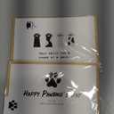 TwoDays Funny Dog Dad Cards with Envelope and Sticker, Cute Father's Day Card from Dog Pets Son Daughter, Gifts for Dog Lovers, Happy Pawther's Day (4"x 6") Set of 2