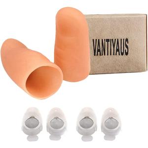 VANTIYAUS Finger Lamp (2 Packs/4PCS) Thumbs Lamp, Magic Lamp up Finger Magic Trick, Fake Finger, Prank Toy Tool for Halloween