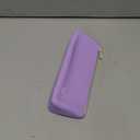 Mr. Pen- Silicone Pencil Case Pouch, Pastel Lavender, Aesthetic Triangular Design, Multipurpose, Aesthetic Pencil Case Small, Silicone Makeup Bag