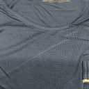 COLORFULLEAF Nightgowns for Women Long Sleeve V Neck Nightshirts Soft Full Length Sleepwear with Pockets (Medium, Dark Blue)