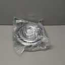 4-Piece Drip Pans Set - Compatible with GE Stoves - Chrome Finish Electric Stove Burner Drip Pans - 2 x 6inch, 2 x 8inch Stove Drip Pans - GE Stove Drip