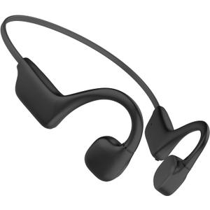 Bone Conduction Headphones Bluetooth, Wireless Headset Waterproof Open Ear Bone Conducting Headphones Wireless Bluetooth 5.2 Sports Earbuds Bone Induction Headphones with Mic for iPhone Android