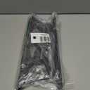 Stove Gap Covers Stainless Steel, Stove Gap Filler, Range Trim Kit for Stove, Counter and Oven, Easy Clean with Heat Resistant, Retractable from 13.8" to 27.5", Width 0.79", Black, 2Pcs