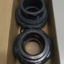 2 inch PVC Union Coupling, 2Pack Schedule 80 Slip Socket Pipe Fitting Unions 2'' PVC Connector Joint Adapter, for Swimming Pool Pump Industrial Pipeline System