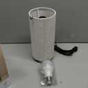 Bedside Table Lamp for Bedroom, 3-Color Small Lamps with Pull Chain, Bedroom Table Lamps for Night stands,Desk Reading Light AC Outlet Nightstand Lamp for Living Room Decor/Dorm/Office Bulb Included (15 in)