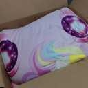Kids Sleeping Bag, Large Unicorn Slumber Bag for Girls Boys, Portable Nap Mat, Preschool Daycare Kindergarten Birthday Gift 3-12 Yr Child