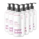 ATTITUDE Liquid Hand Soap, EWG Verified, Plant and Mineral-Based, Vegan Personal Care Products, Coconut & Wild Berries Scent, 16 Fl Oz (Pack of 6)