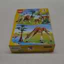 LEGO Creator 3 in 1 Wild Safari Animals, Rebuilds into 3 Different Safari Animal Figures - Giraffe Toy, Gazelle Toy or Lion Toy, Nature Toy, Building Set for Kids Ages 9 Years Old and Up, 31150