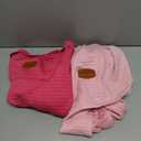 2 Pack Dog Hoodie Sweaters for Small Medium Dogs Warm Dog Clothes for Large Dogs Soft Waffle-Like Laminated Sweatshirt Bulldog (Pink+Rose, 3XL (Back: 29.5",Chest: 36.5", Neck: 27"))