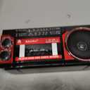 Portable Cassette Player with AM/FM/SW Radio & BT, Boombox for Home and Travel, Record from Radio, Play via SD/USB, Headphone Jack, AC/Battery Power