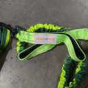 Lukovee No Pull Dog Harness & Leash Set - Heavy Duty Dog Vest Harness with Soft Padded for Medium Large Dogs, Adjustable Reflective Tactical Pet Harness for Easy Walk and Training (L, Green) (Large (Chest 26.4-30.3"))