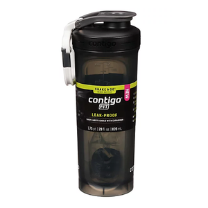 Contigo Fit Leak-Proof Shake & Go Mixer Bottle 28 oz Sake Color