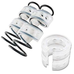 2Pcs Universal Car Shock Absorber Spring Bumper Power Auto Buffers A/B/C/D/E/F Type Spring Bumpers Rubber A Type