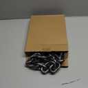 Zcaukya 2 Pcs Halloween Plastic Chain, 6 FT Halloween Props Fake Chains, Plastic Chain Links Creepy Costumes Accessories Haunted House Decor