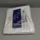 King Size Flat Sheet - Hotel Quality Top Flat Bed Sheet Only - Ultra-Soft, Comfy, Breathable & Cooling - Fade & Wrinkle Free - Easy-Care, Stain & Shrink Resistant Bedding - Easy-Fit & Oeko-Tex - White