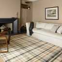 Loloi Chris Loves Julia Humphrey Collection HUM-02 Ivory/Multi 7'-3'' x 9'-3'' .38" Pile Height, Area Rug feat. CloudPile