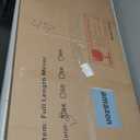 57" x 20" Arched Full Length Mirror - Wall Mounted/Floor Mirror Aluminum Alloy Frame Full Body Mirrors for Bathroom Living Room Bedroom and Entryway,Black