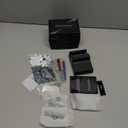 eXtremeRate AiryDocky DIY Kit Black Replacement Case for Nintendo Switch Dock, Redesigned Portable Mini Dock Shell Cover for Nintendo Switch OLED