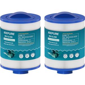 PAS40-F2M Hot Tub Filter Compatible with PMA-R1/X268546, 6CH-352, Artesian Spas 06-0014-12, FC-0312, AK-90131, 60354, SD-01441 Spa Filter, 2" MPT/Male Thread, 35 Sqft,2 Pack